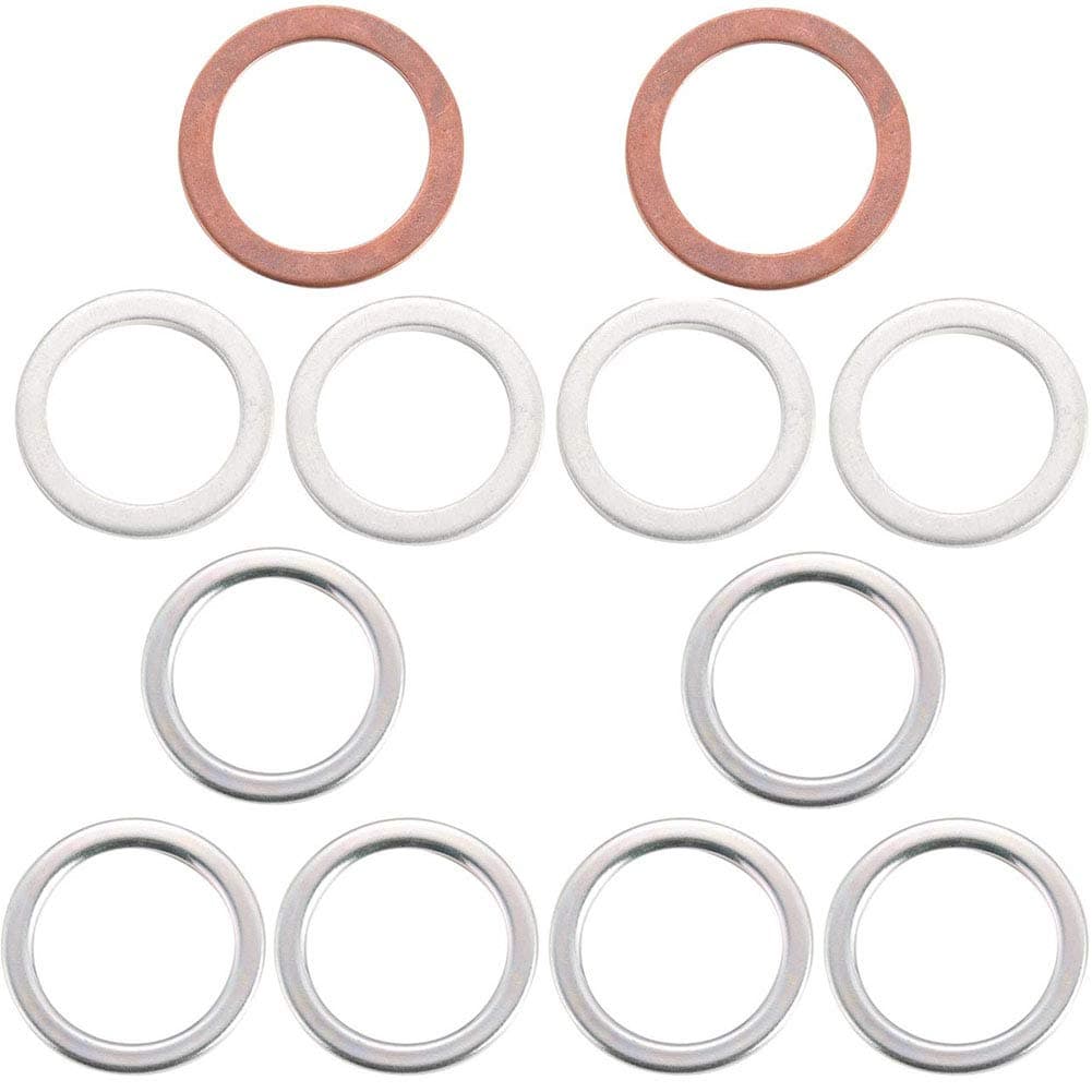 Differential and Transmission/Transfer Case Drain Plug Crush Washers Gaskets for Toyota 4runner Tacoma Tundra FJ Cruiser Land Cruiser, Replacement for The Part# 12157-10010 90430-24003 90430-18008..
