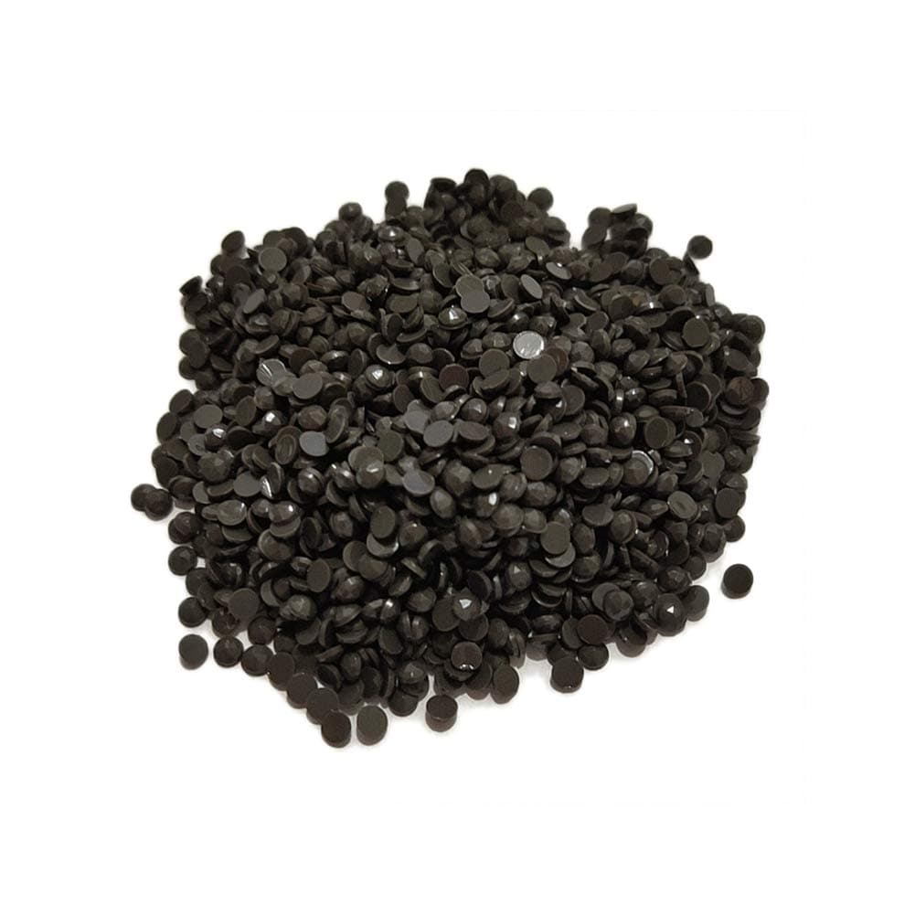 Ingzy 1000Pcs/Pack Diamond Painting Gems Replacement Kits,Round Diamonds Painting Adults for Missing Drills of Diamond Cross Stitch DIY Crafts(1Pck - Dark Grey)