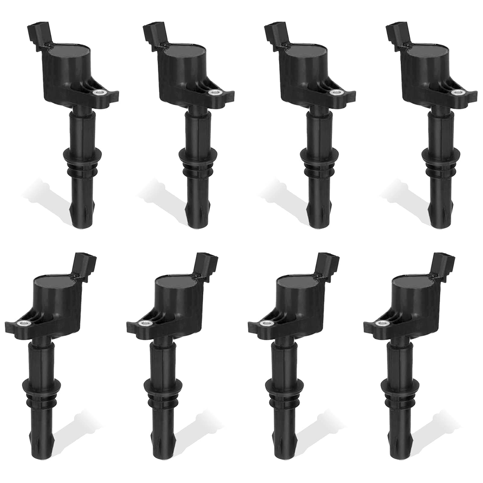 Marsram Ignition Coil Pack FD508 for 2004 2005 2006 2007 2008 Ford F150 Expedition Explorer F350 F250 F450 Super Duty Mustang 5.4L 4.6L Lincoln Navigator Mark LT 6.8L V8 V10 for DG511 8pcs