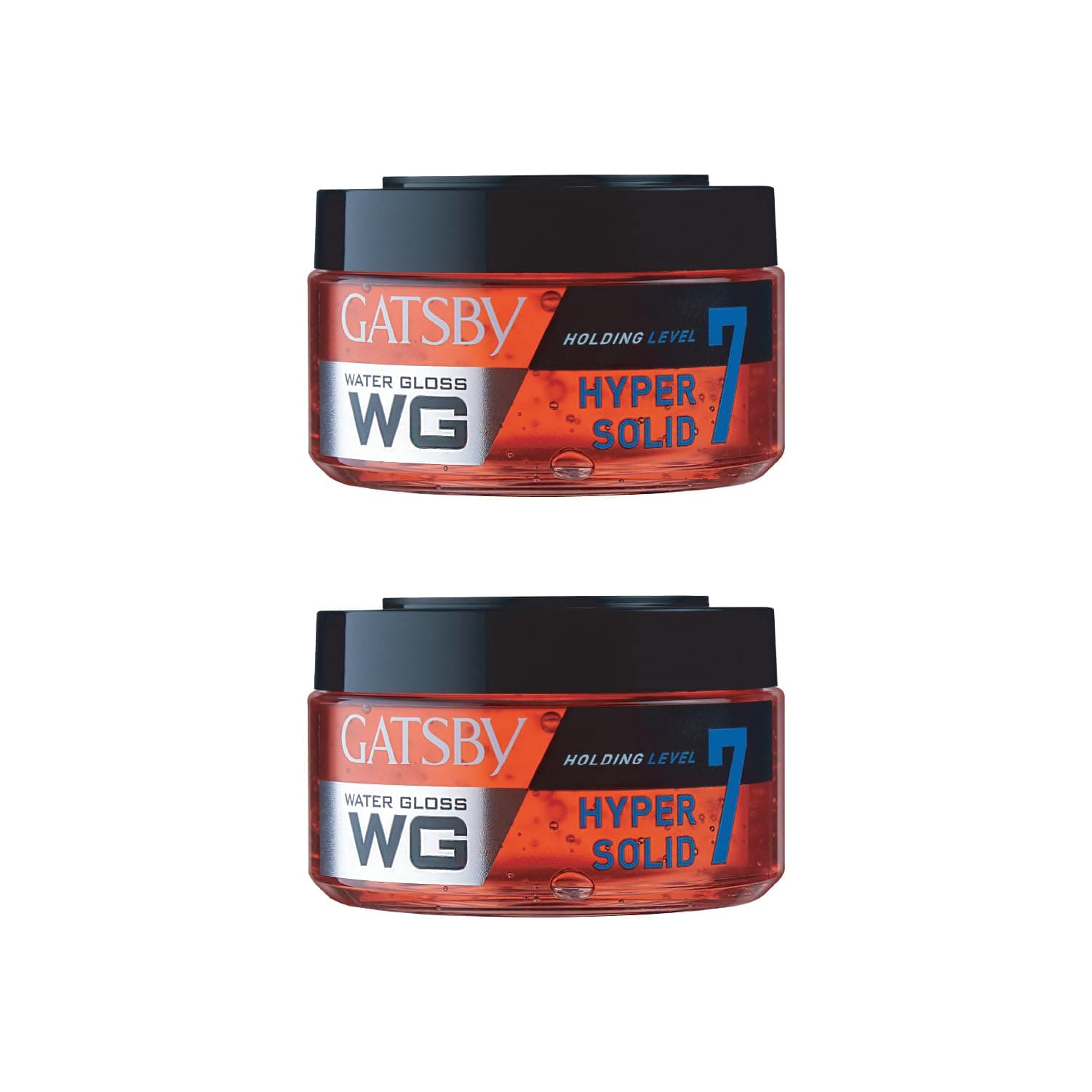 Japan Water Gloss - Hyper Solid, 150g (Pack of 2) | Hair Styling Gel for Men