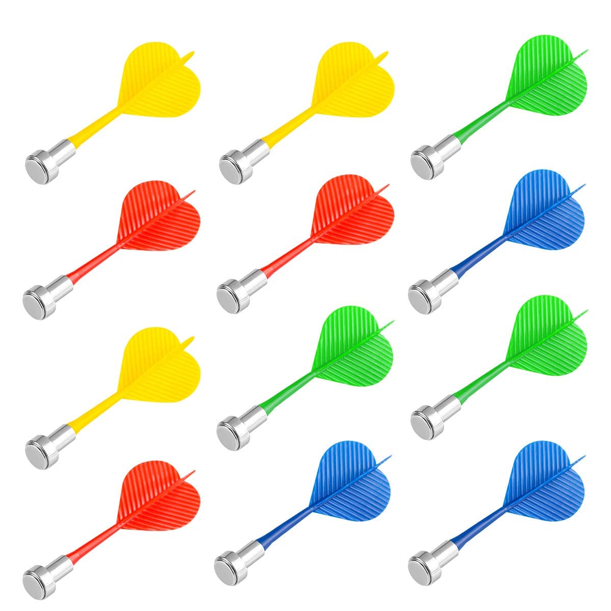 Yalis Magnetic Darts, Replacement Plastic Dart Game Safety Darts