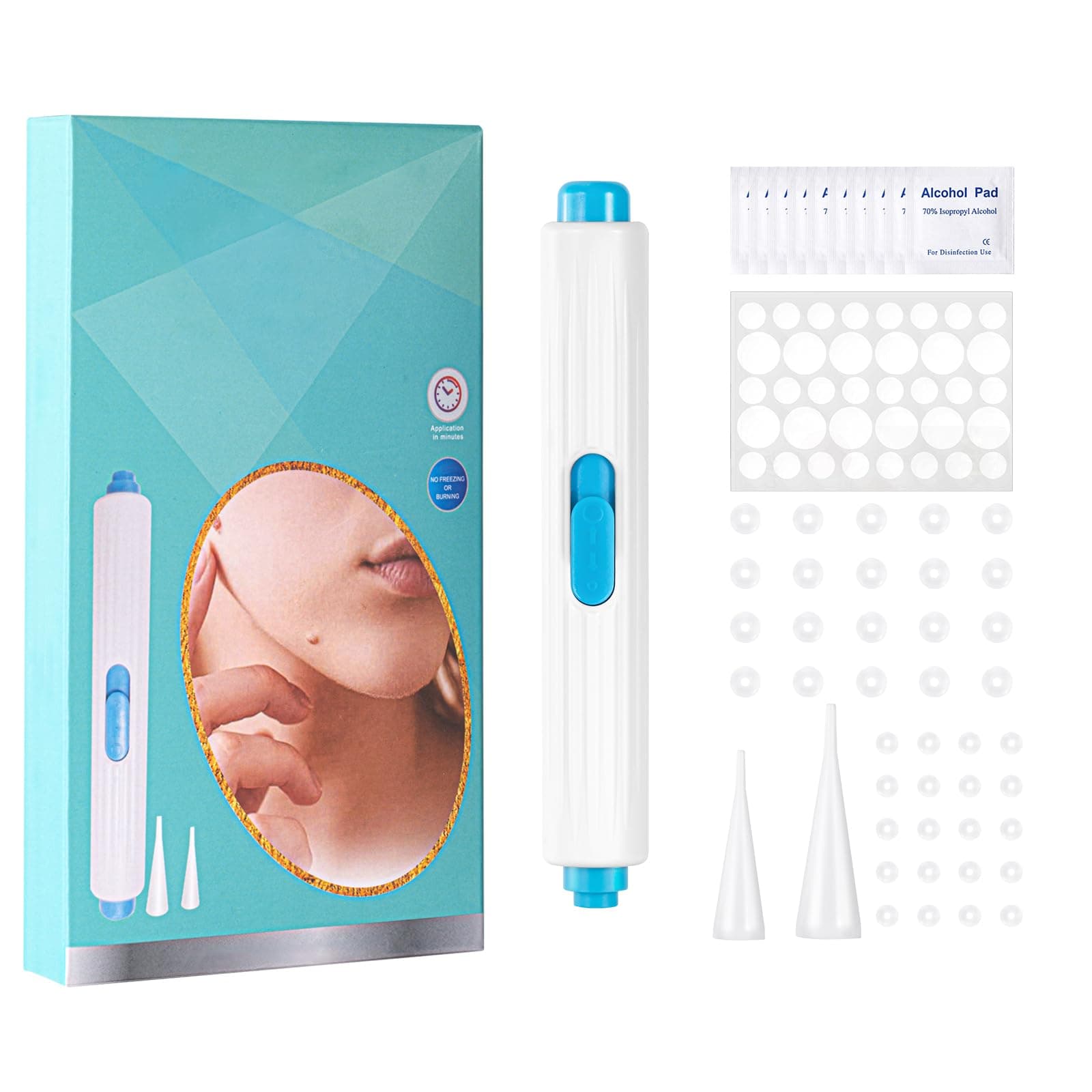 Removal Kit for Skin Care, One Hand User Friendly Design, Safe and Effective for Home Use