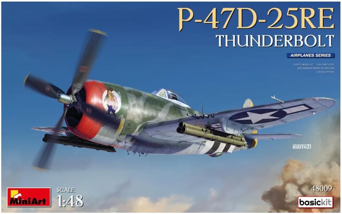 1:48 - P-47D-25RE Thunderbolt, Basic Kit