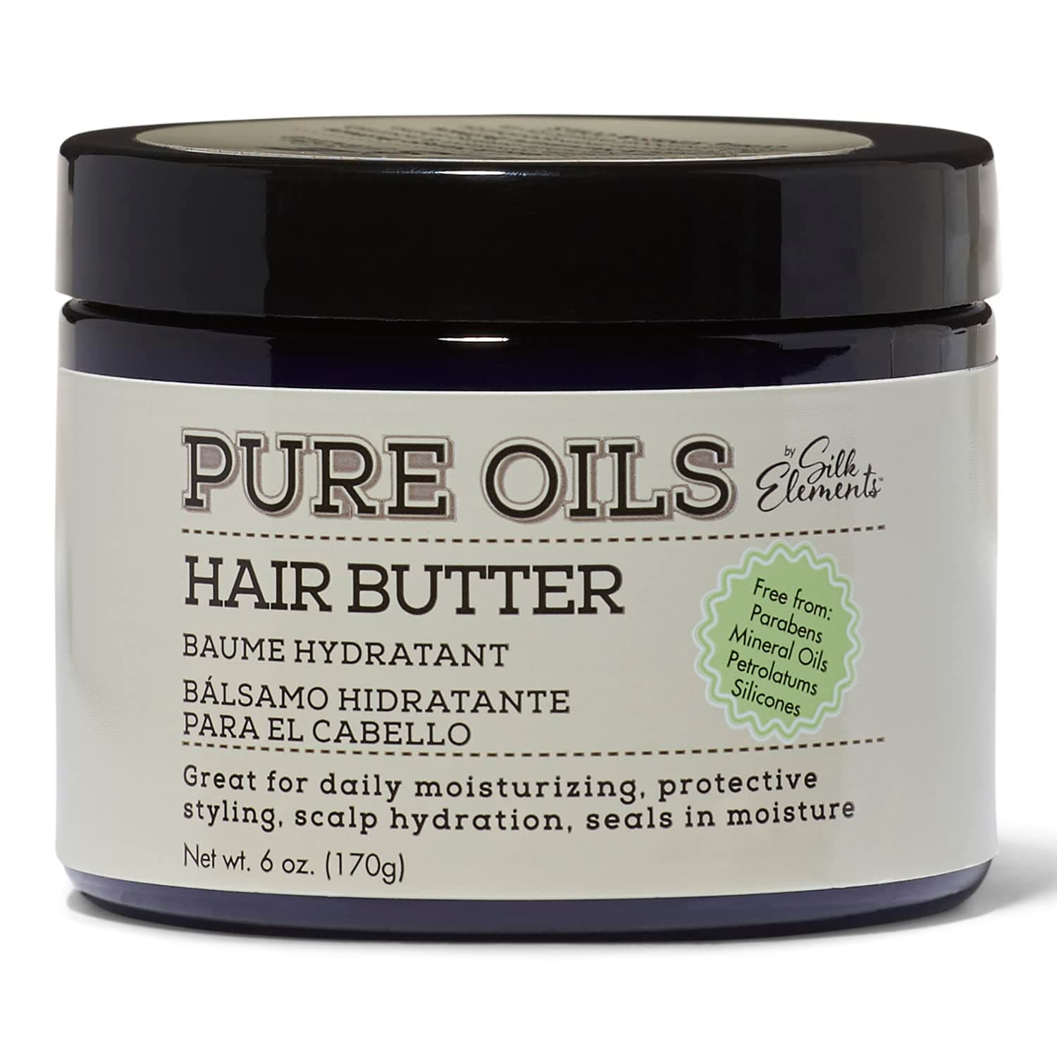 Silk Elements Pure Oils Hair Butter, 6oz