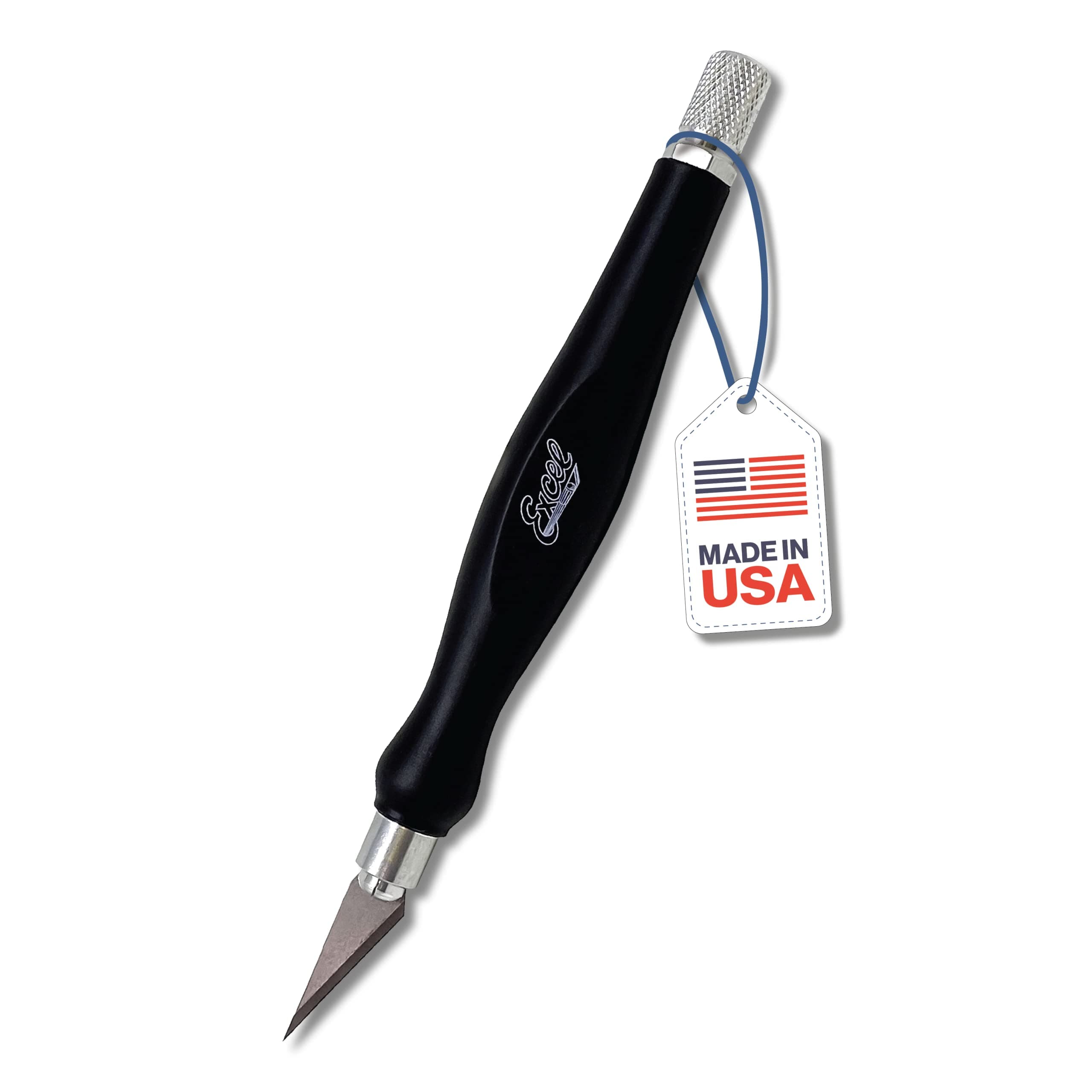 Excel Blades 16026,K26 Fit Grip Knife, Black - Pack of 3