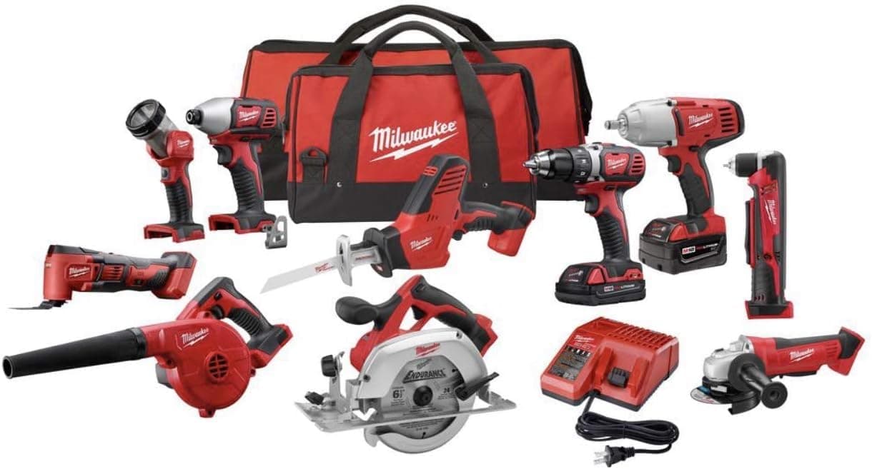 Milwaukee M18 18-Volt Lithium-Ion Cordless Combo Kit