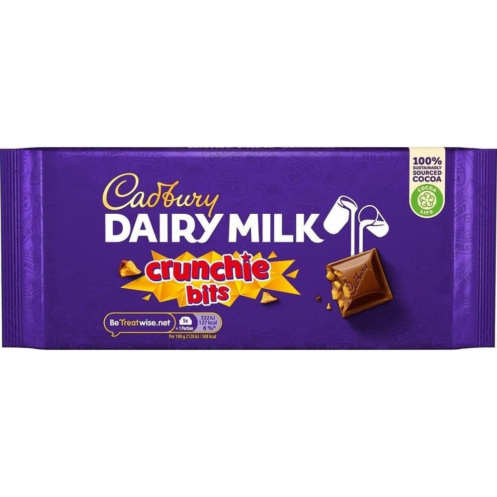 Cadbury Dairy Milk Crunchie (200g) - Pack of 2