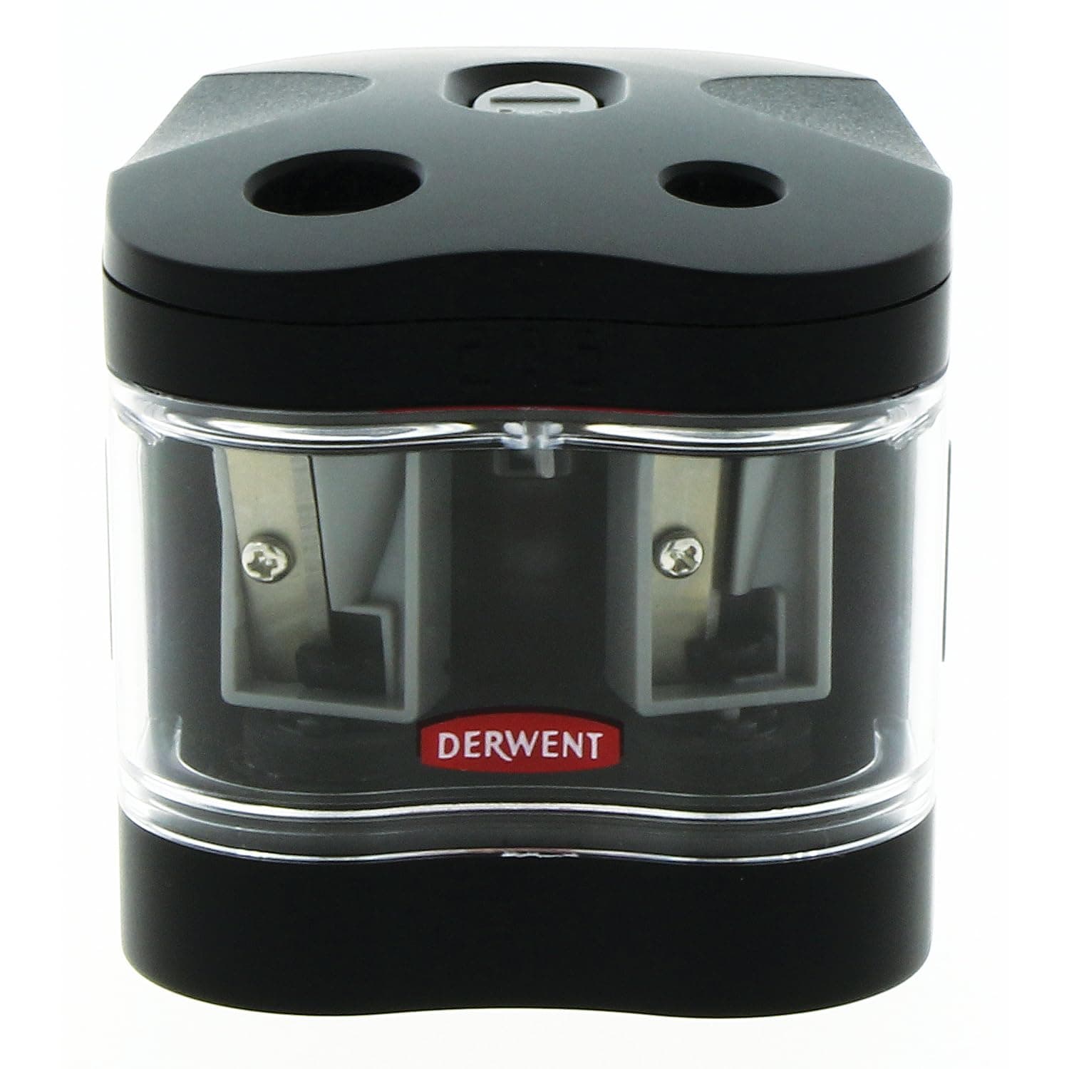 Derwent Pencil Sharpener, Battery Operated, Twin Hole Sharpener (2302332)