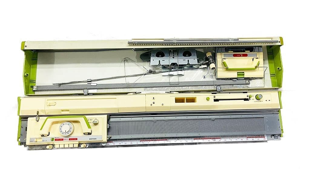 White Tiger Knit KH-821 Cardomatic Knitting Machine with Accessories, Knit Your Favourite Designs of Cap, Hat, Top, Muffler, Shawl, Scarf, Sweater & Socks At Home, Knitting Kits For Beginners,Stainless Steel, Cream