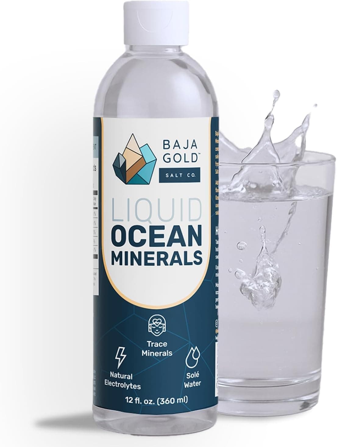 Baja Gold Liquid Ocean Minerals, 12 Fl. Oz. Refill
