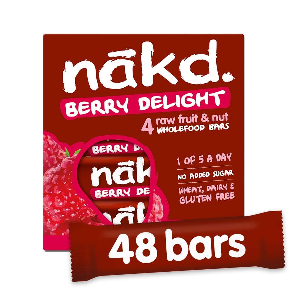 Nakd Berry Delight 35g Bar - Multi Pack Case of 48 Bars