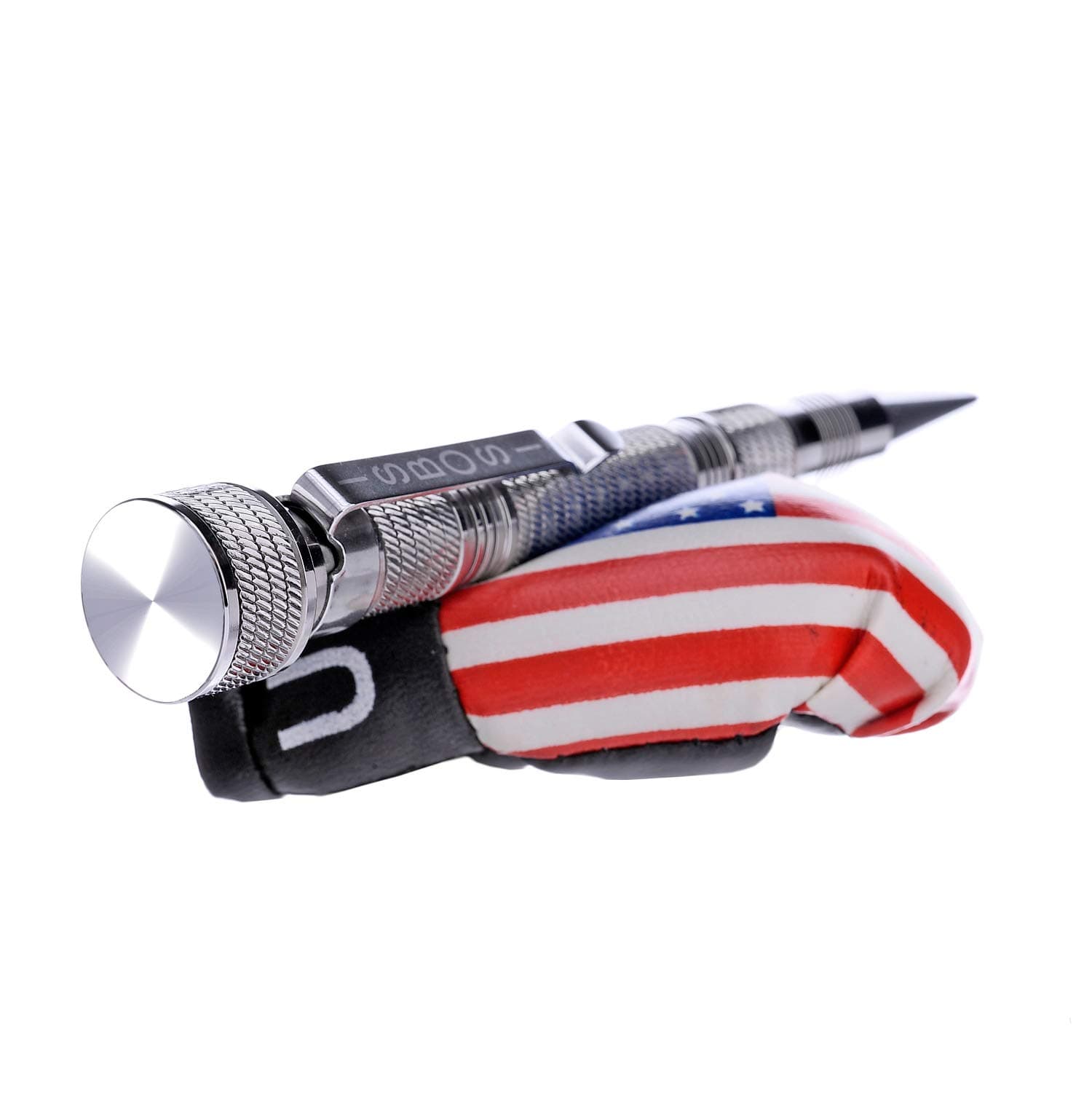 ISBOSI Hefty Tactical Pen, Extreme Point Self-Defense Controlled Chaos Bullet-Nose Survival Tool