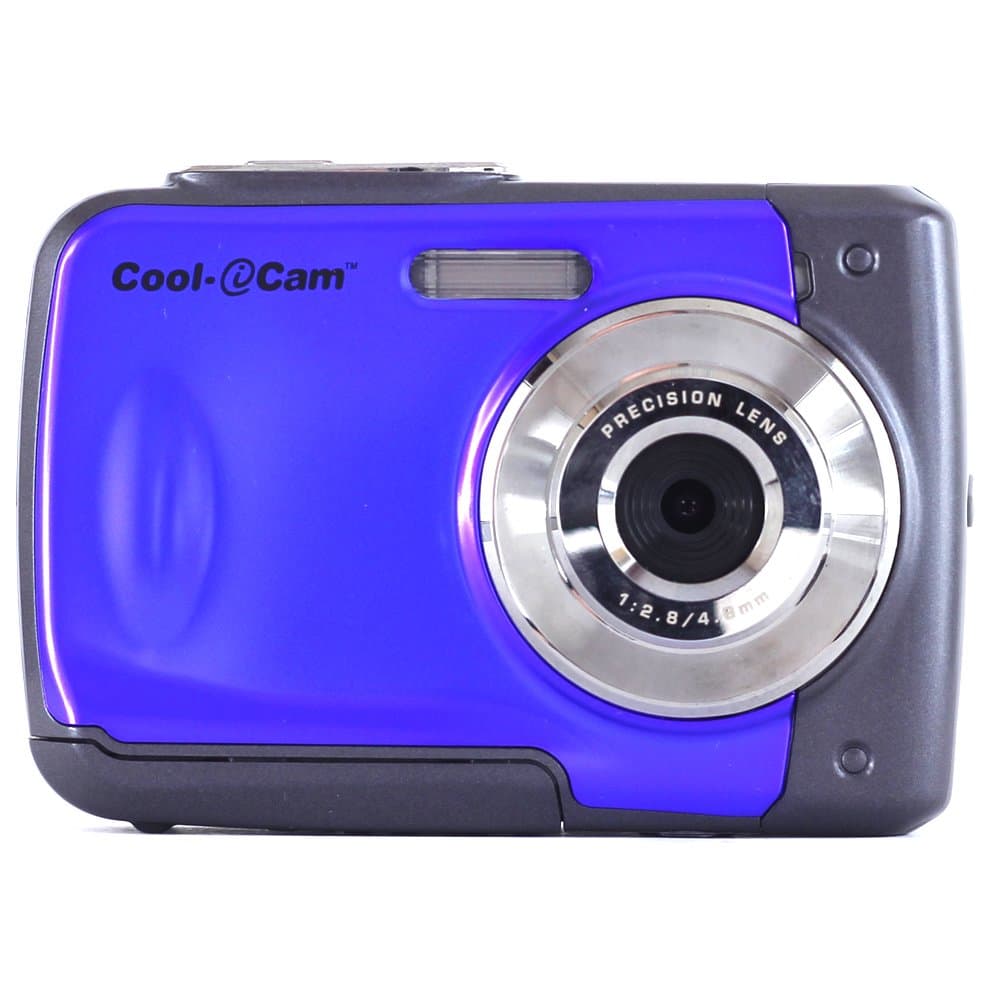 iON Cool-iCam 8MP Waterproof Digital Camera with 4x Digital Zoom and 2.4-inch LCD Screen