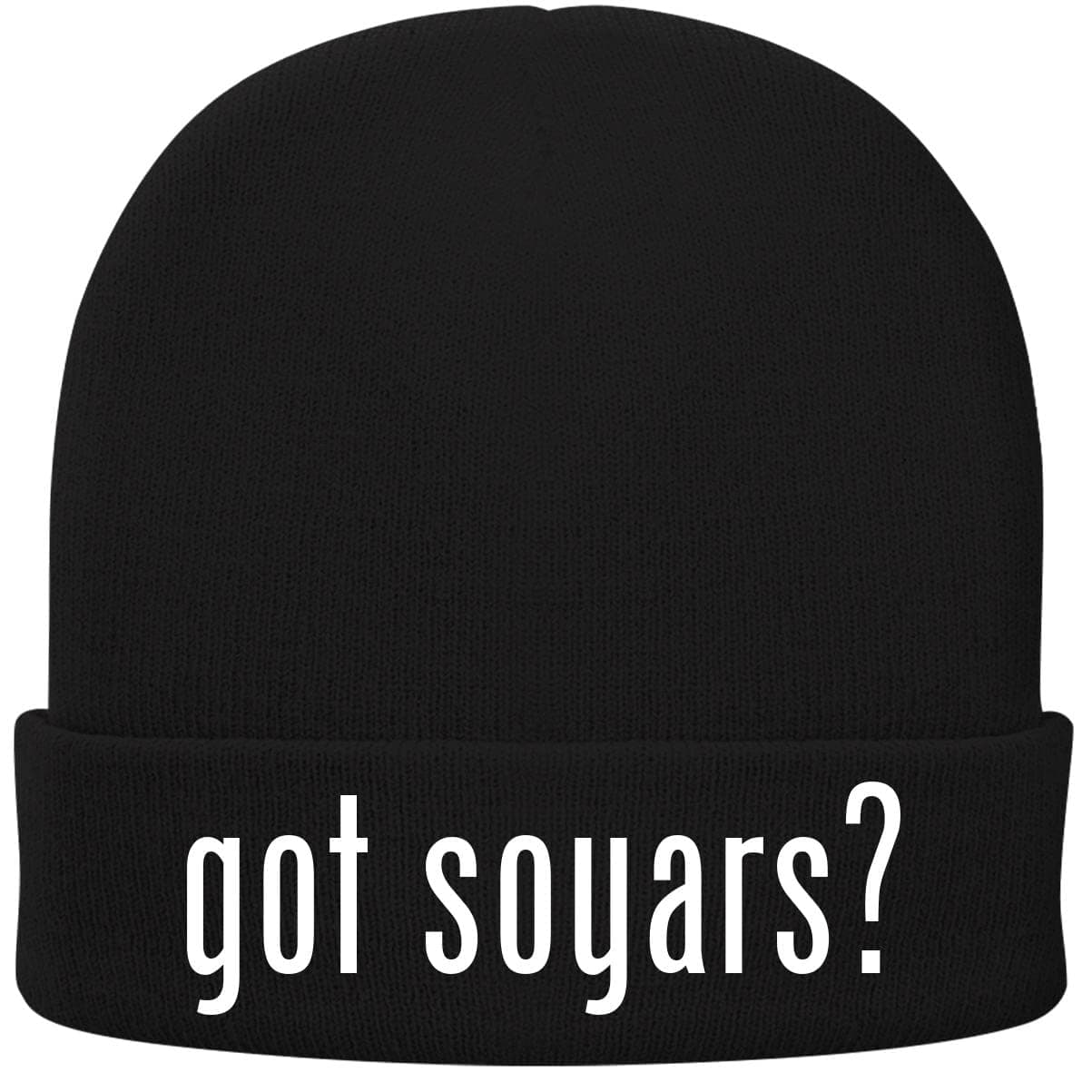 got soyars? - Soft Adult Beanie Cap