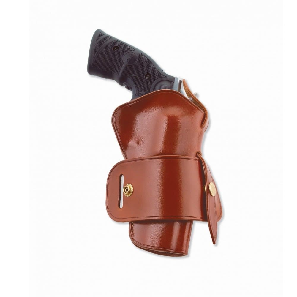 Galco Wheelgunner Belt Holster for Ruger .357 Blackhawk 5 1/2-Inch (Tan, Ambi)