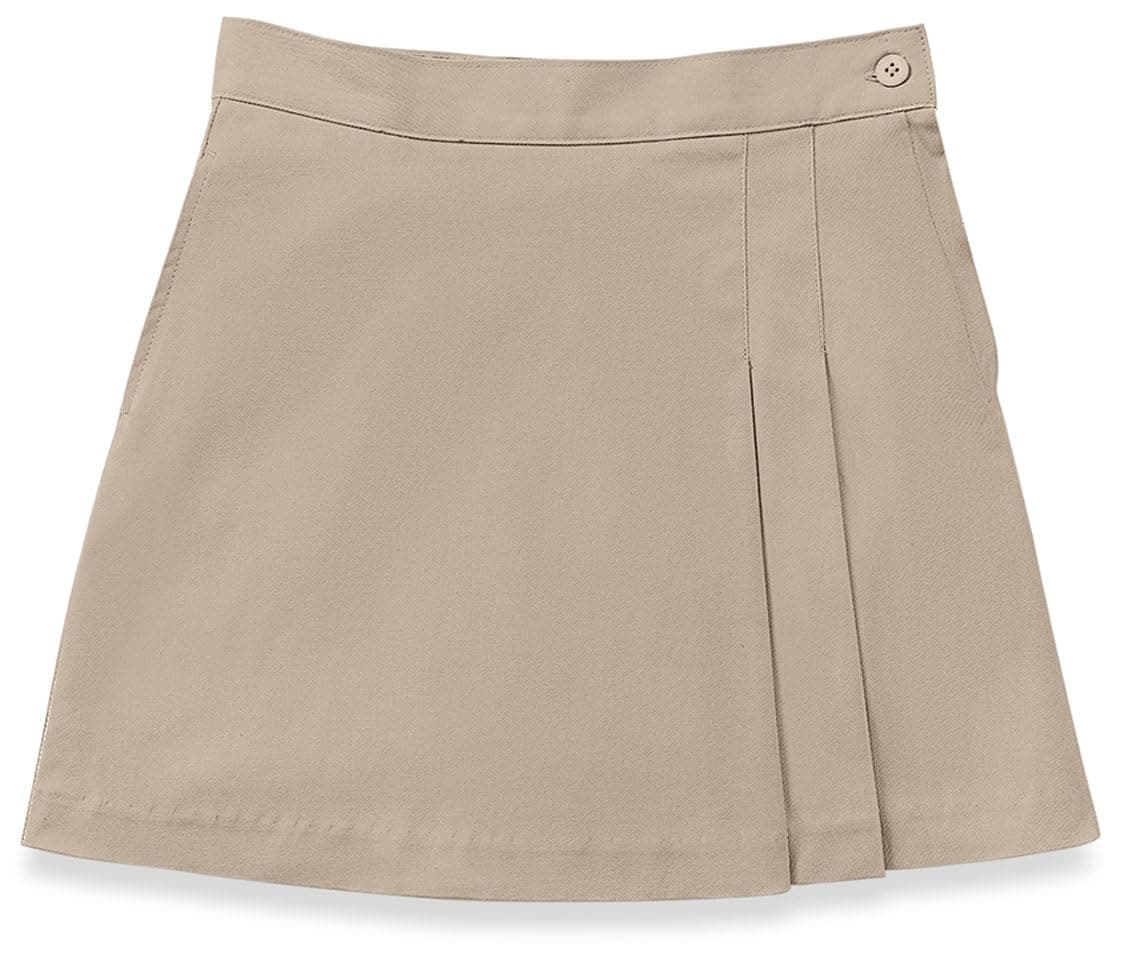 Classroom Uniforms Girls Stretch Double-Pleated Scooter