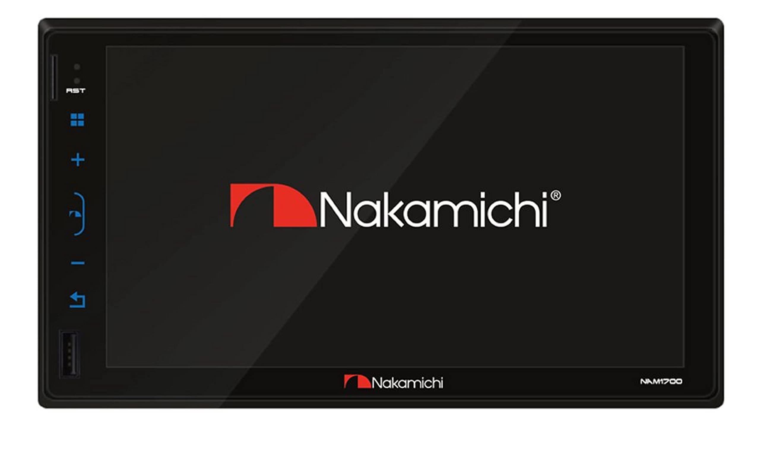 Nakamichi NAM1700 Double-Din In-Dash 7" LCD Touch-Screen Display Mirrorlink Multimedia USB MP3 AM/FM Bluetooth Spotify & Pandora Car Stereo Receiver (NO CD/DVD)