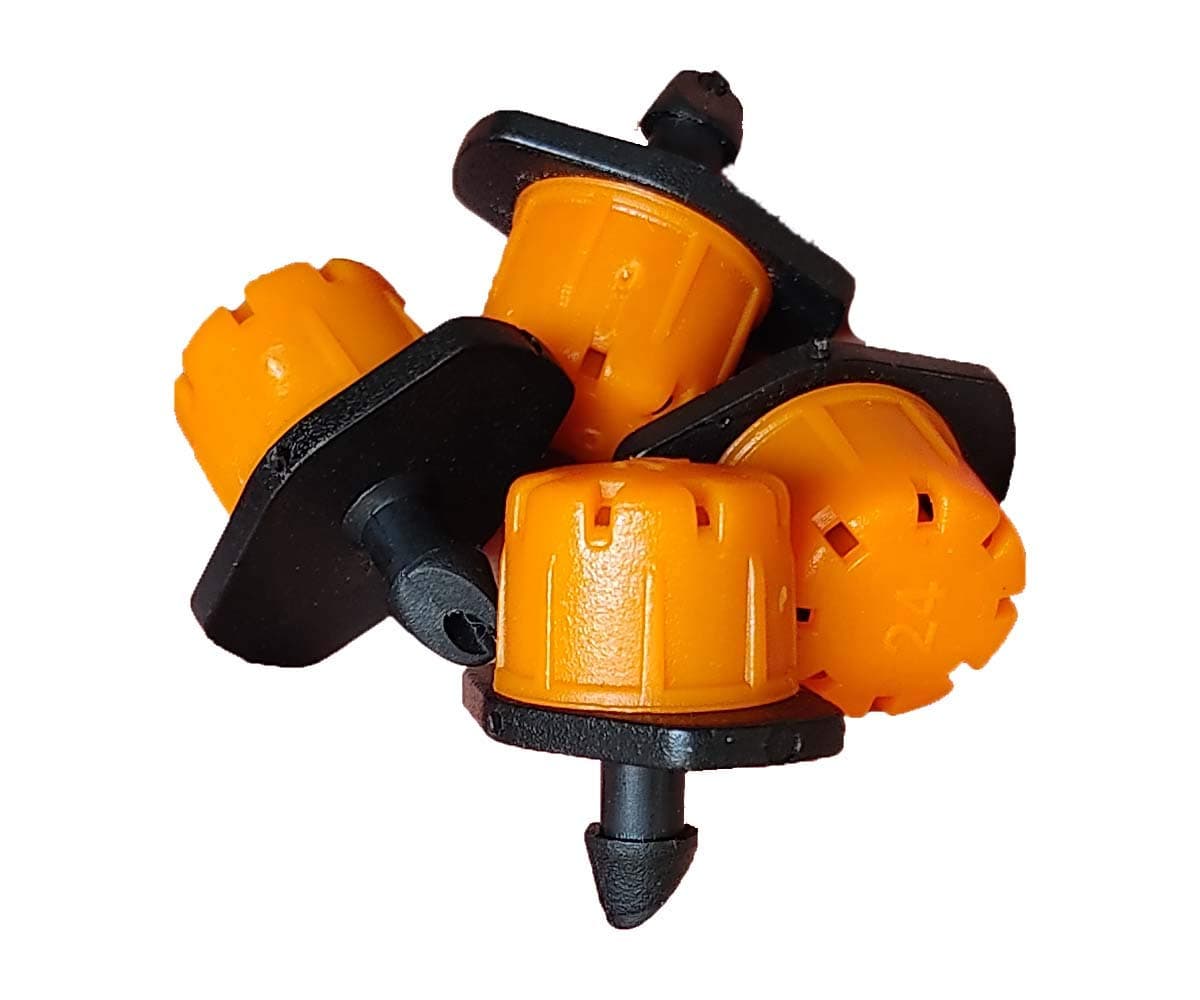 Pinolex Adjustable Irrigation Drippers Sprinklers Emitter (50 PCS)