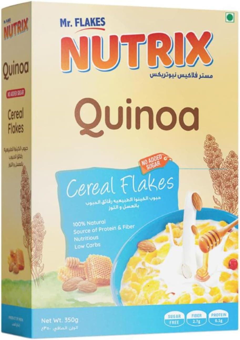 Mr Flakes Nutrix Quinoa Cereal Sugar-Free 350 gm