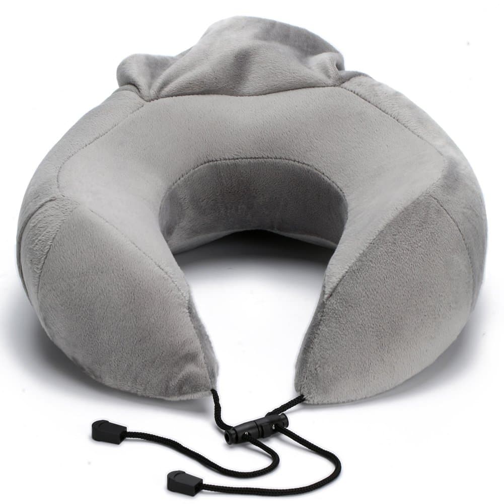 Neck Pillow-Memory Foam Travel Pillows for Airplanes