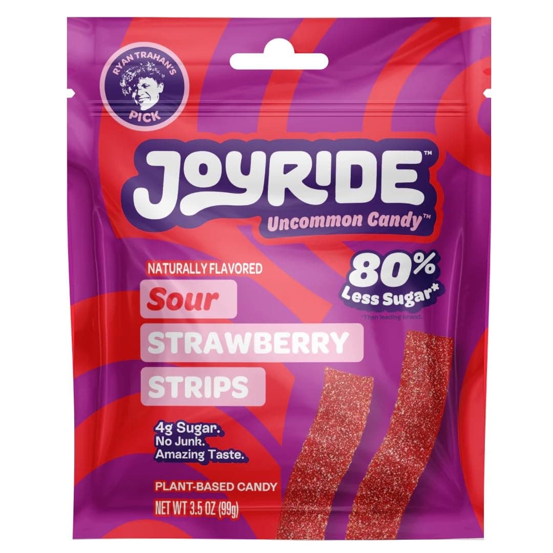 Sweets Candy Joyride Sour Candy Strips - 3.5oz-Gummy Candy,