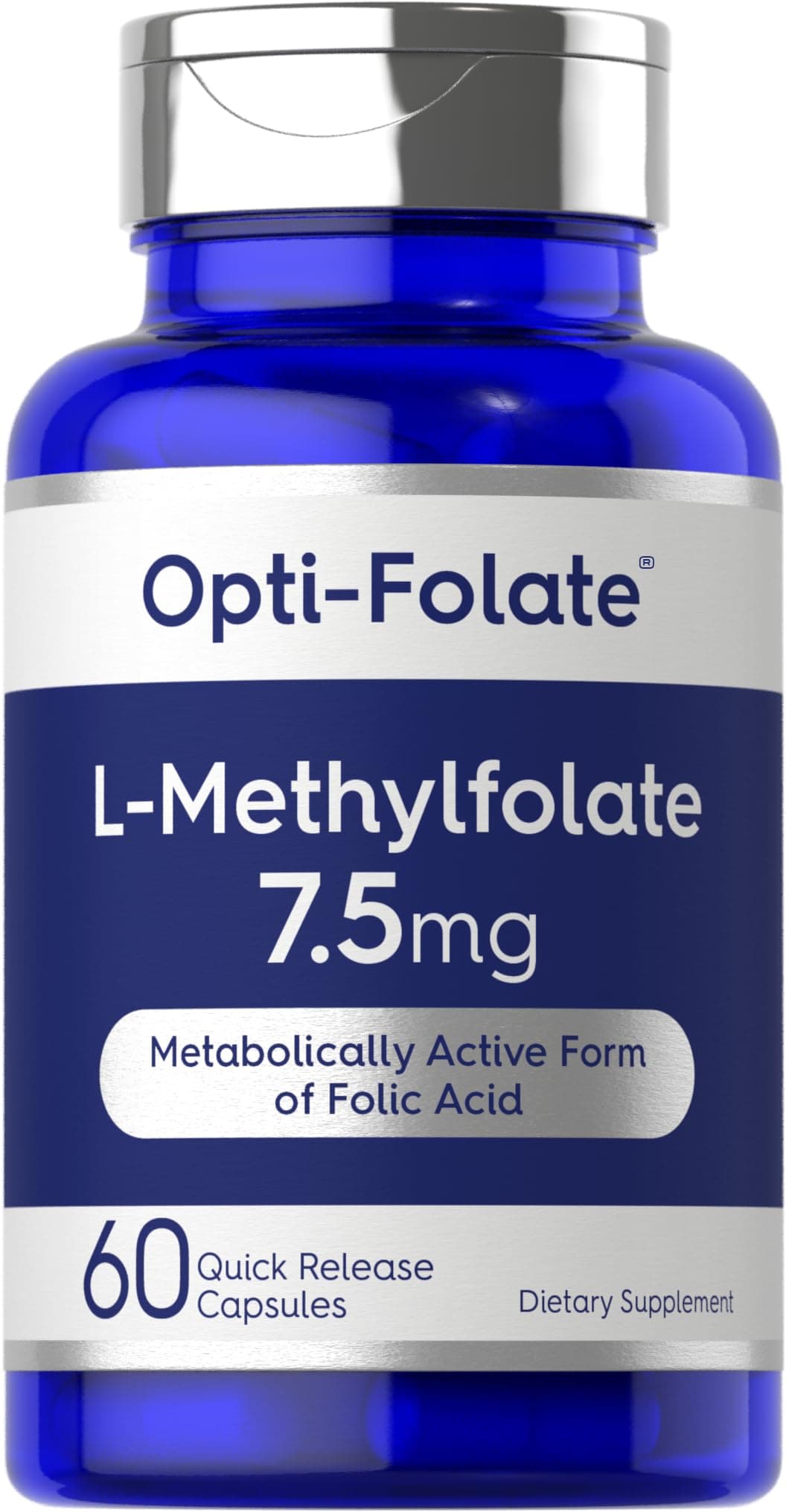 Opti-Folate L-Methylfolate - 7.5mg (60 Capsules)