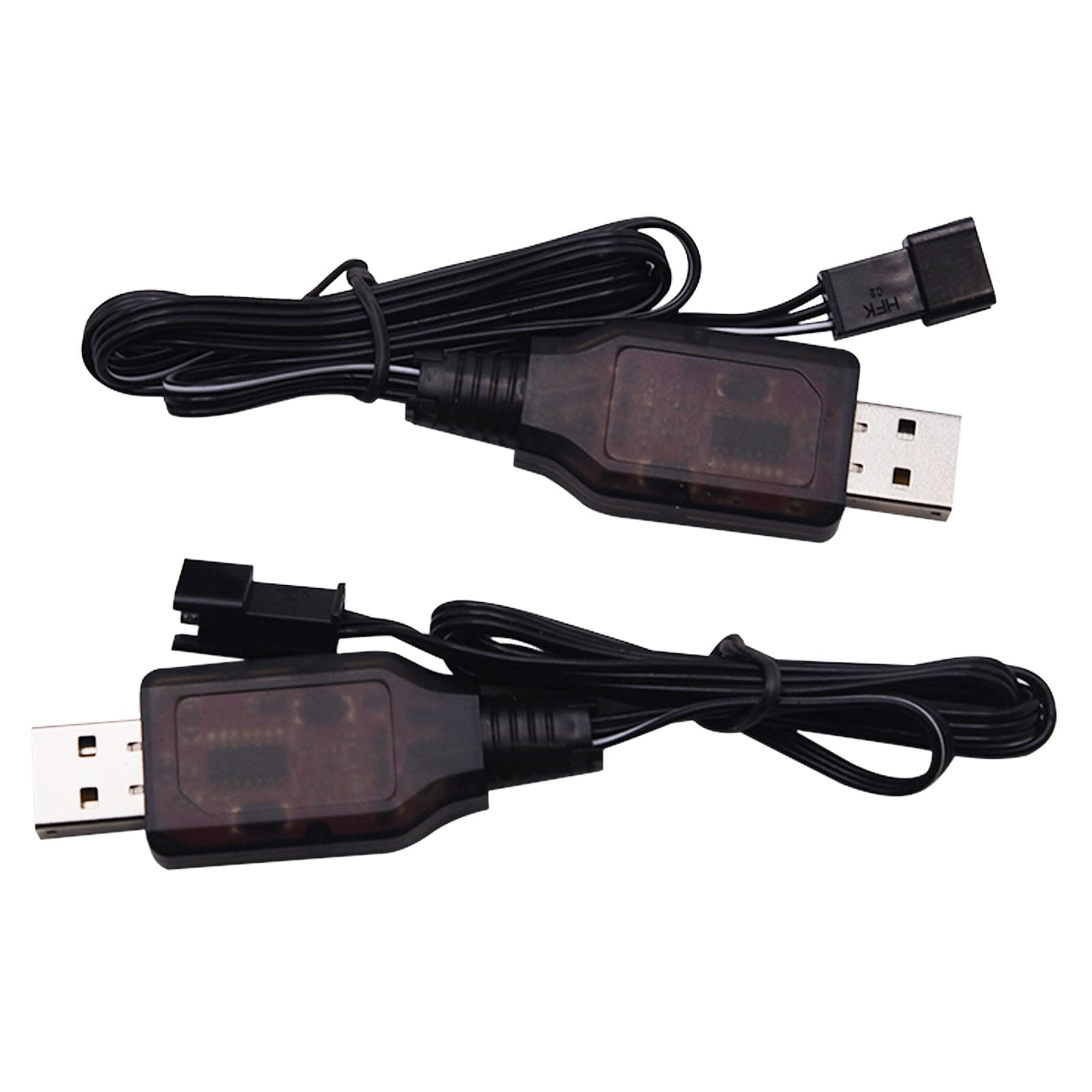 Blomiky 7.4V 500mA USB Charger Cable with SM-3P Plug Suitable for 7.4V 600mAh/900mAh/1100mAH/1200mAH/1300mAh Li-ion Battery with SM-3P Plug / 1575 USB 2
