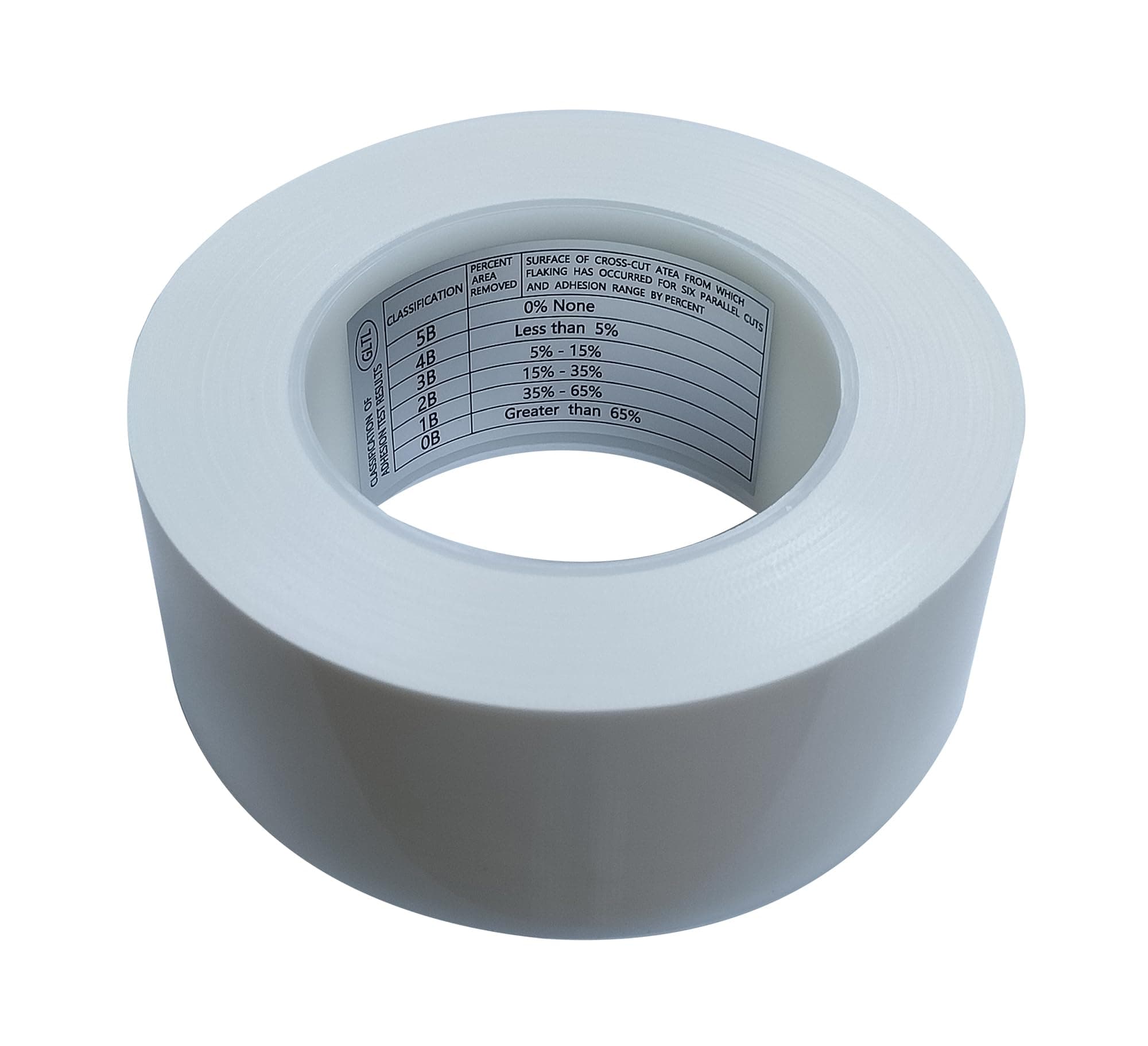 ASTM D3359 Cross Hatch Adhesion Test Tape L=25M White