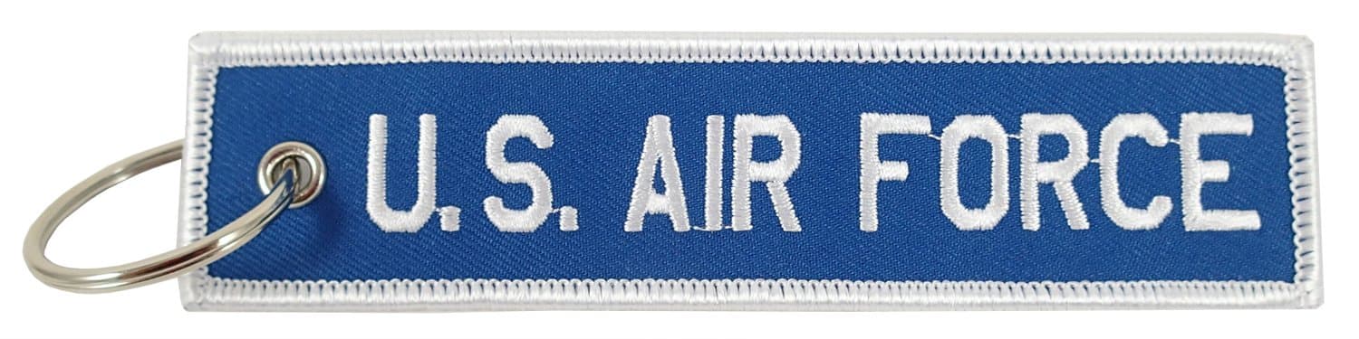 Luso AviationUS Air Force, Embroidered Key Chain
