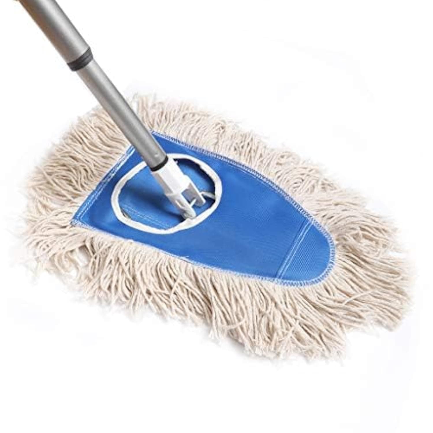 Dry Mop with Adjustable Handle – Reusable Dust Mop for Hardwood, Tile, and Laminate