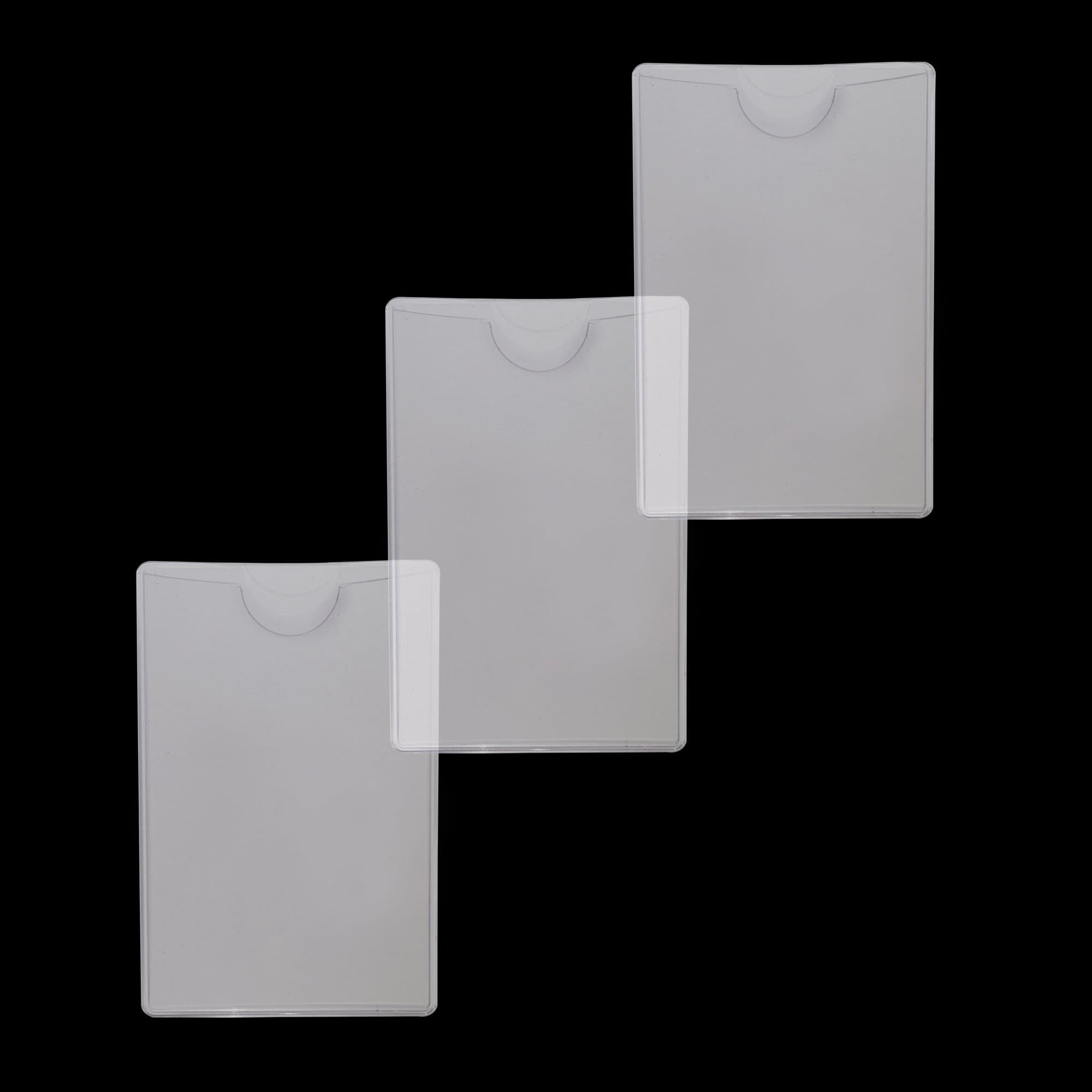 3pcs Social Security Card Protector Also Fit Hunting License, Fsc, Isurance Card