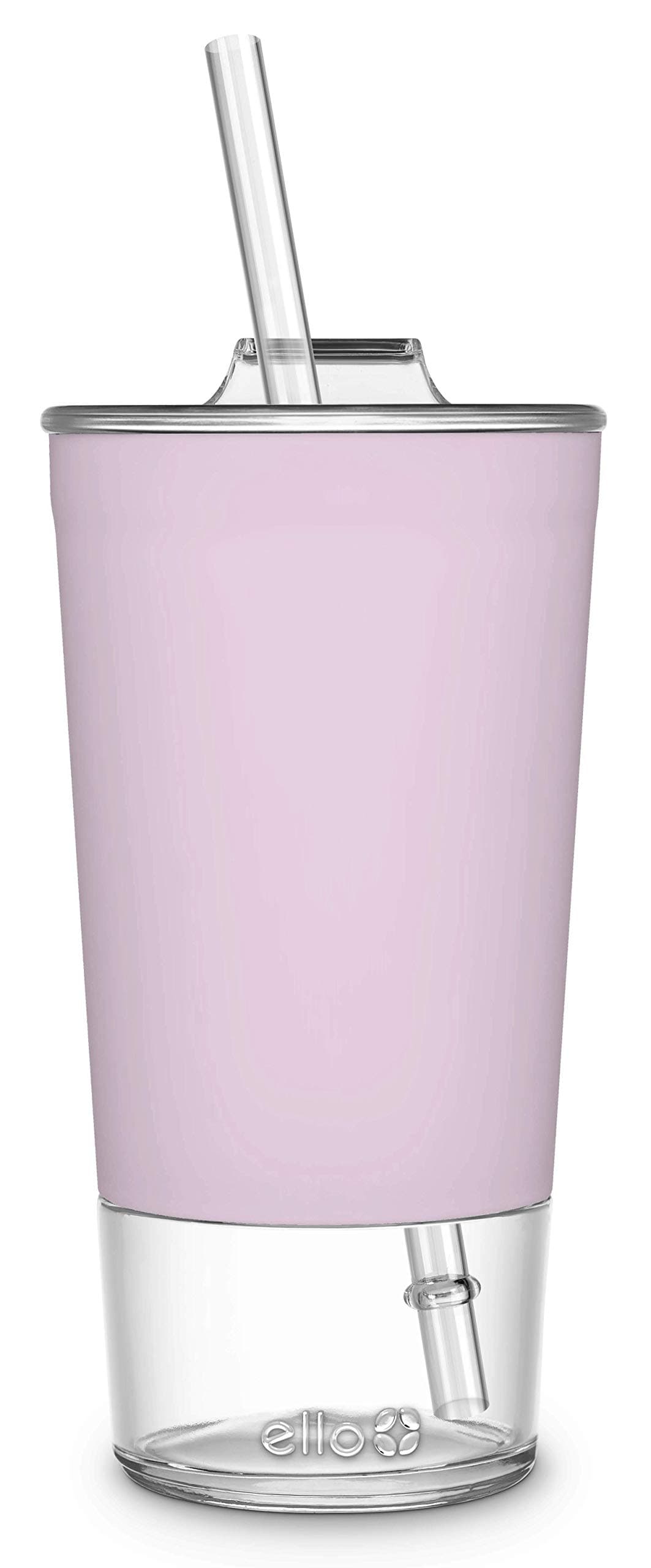 Ello Tidal Glass Tumbler with Straw