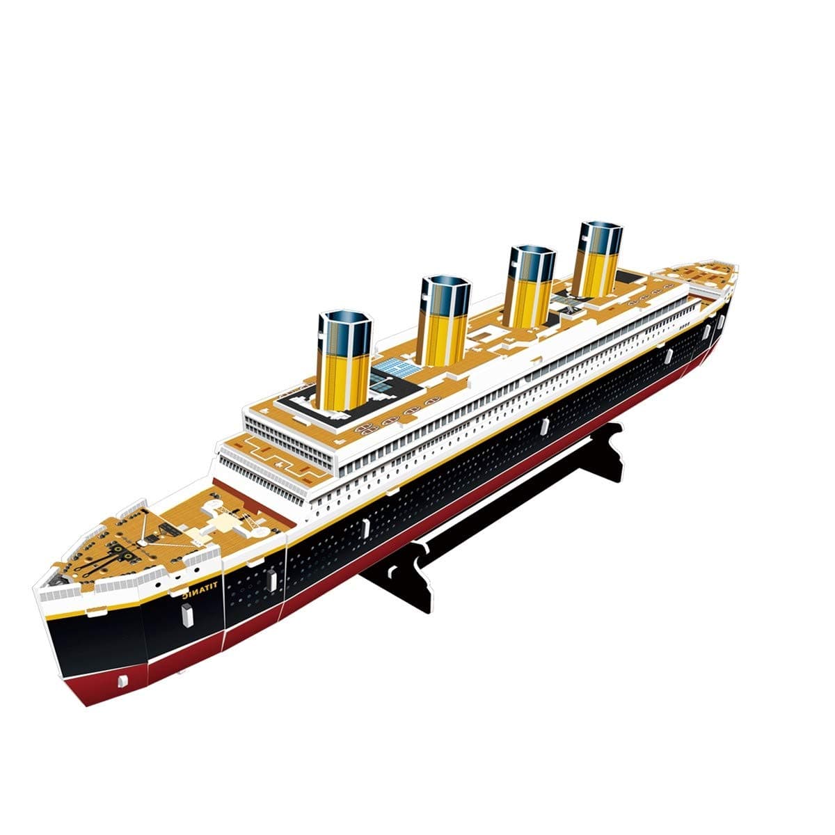 Cubic Fun RMS Titanic Ship 3D Puzzle Small 35 Pieces