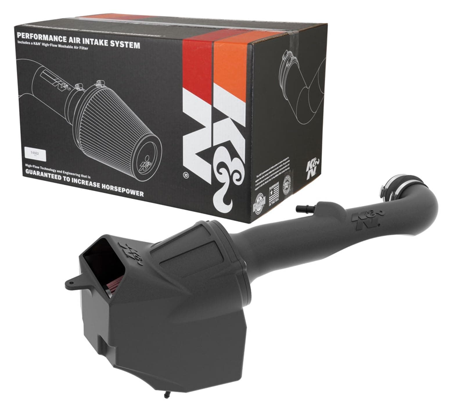 Cold Air Intake Kit: Increase Acceleration & Towing Power, Guaranteed to Increase Horsepower up to 13HP: Compatible with 3.6L, V6, 2020-2021 JEEP Gladiator; 2018-2021 JEEP Wrangler JL, 57-1576
