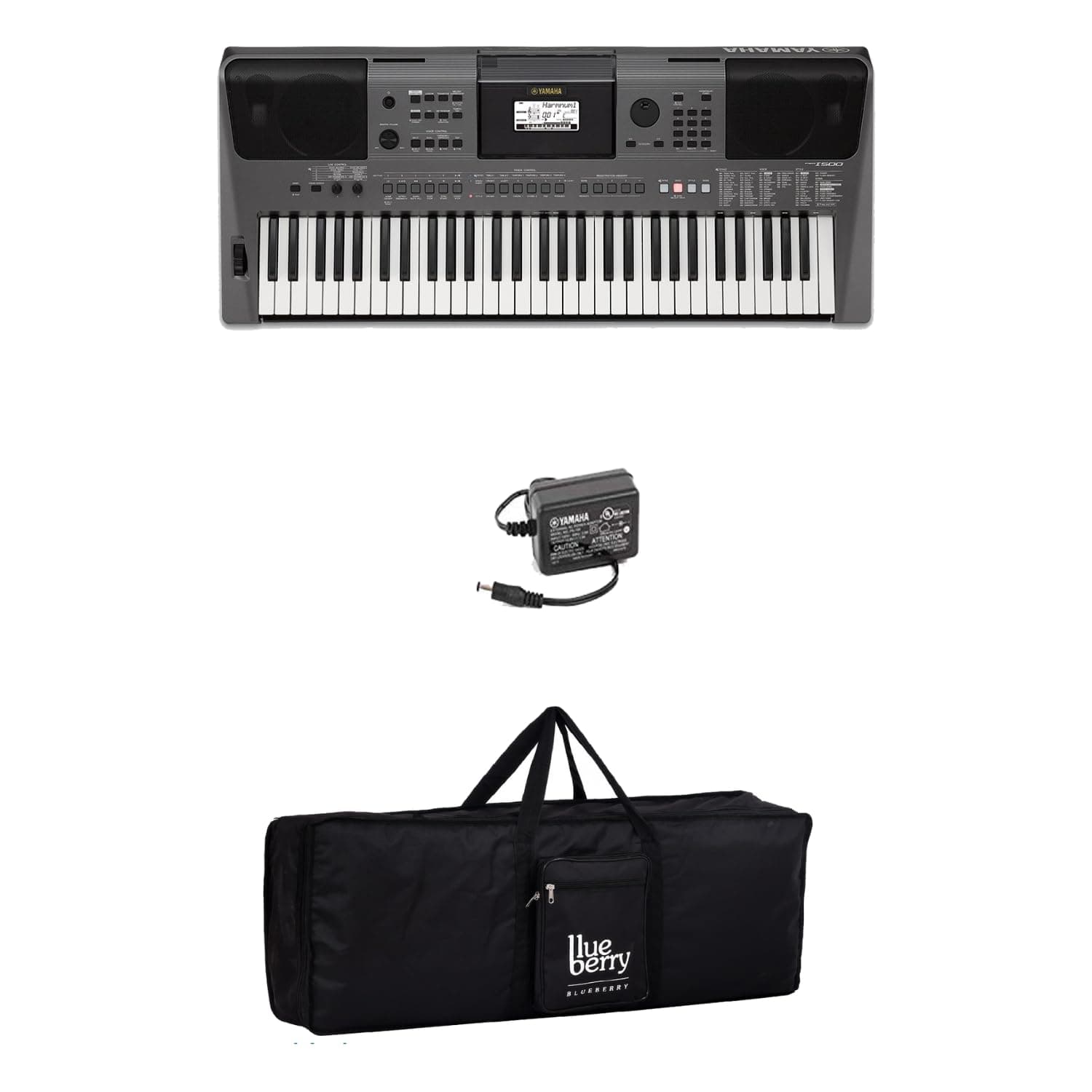 YAMAHA PSR-I500 PORTABLE KEYBOARD WITH ADAPTOR