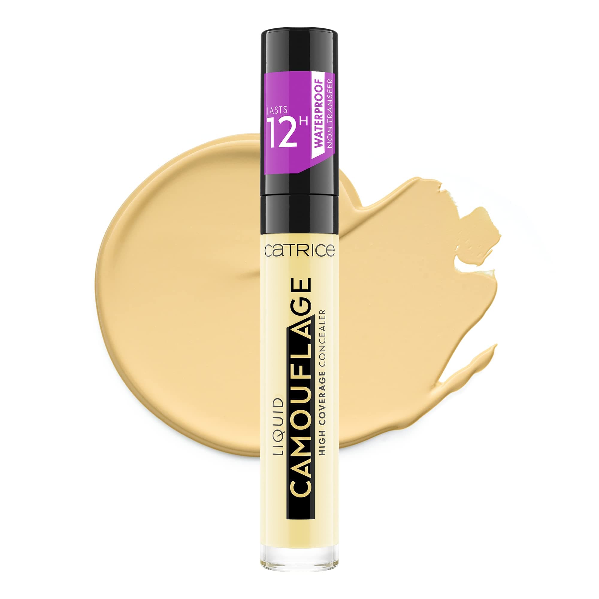 Catrice | Liquid Camouflage High Coverage Concealer | Ultra Long Lasting Concealer | Oil & Paraben Free | Cruelty Free (300 | Yellow)