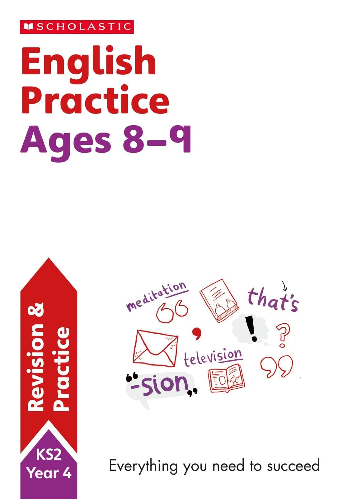 English practice book for ages 8-9 (Year 4). Perfect for Home Learning.