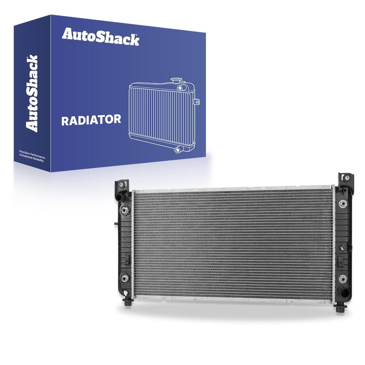 AutoShack Radiator 17.25" (438.2 mm) Core Replacement for 1999-2013 Chevrolet Silverado 1500 1999-2013 GMC Sierra 1500 1-PC