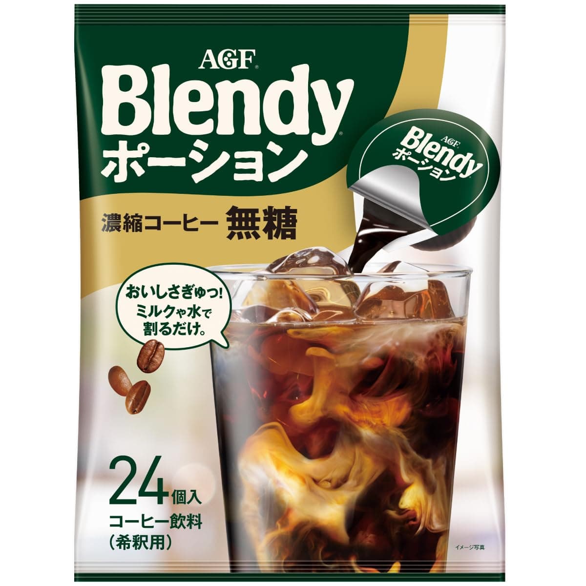 24 AGF Blended potion coffee no sugar