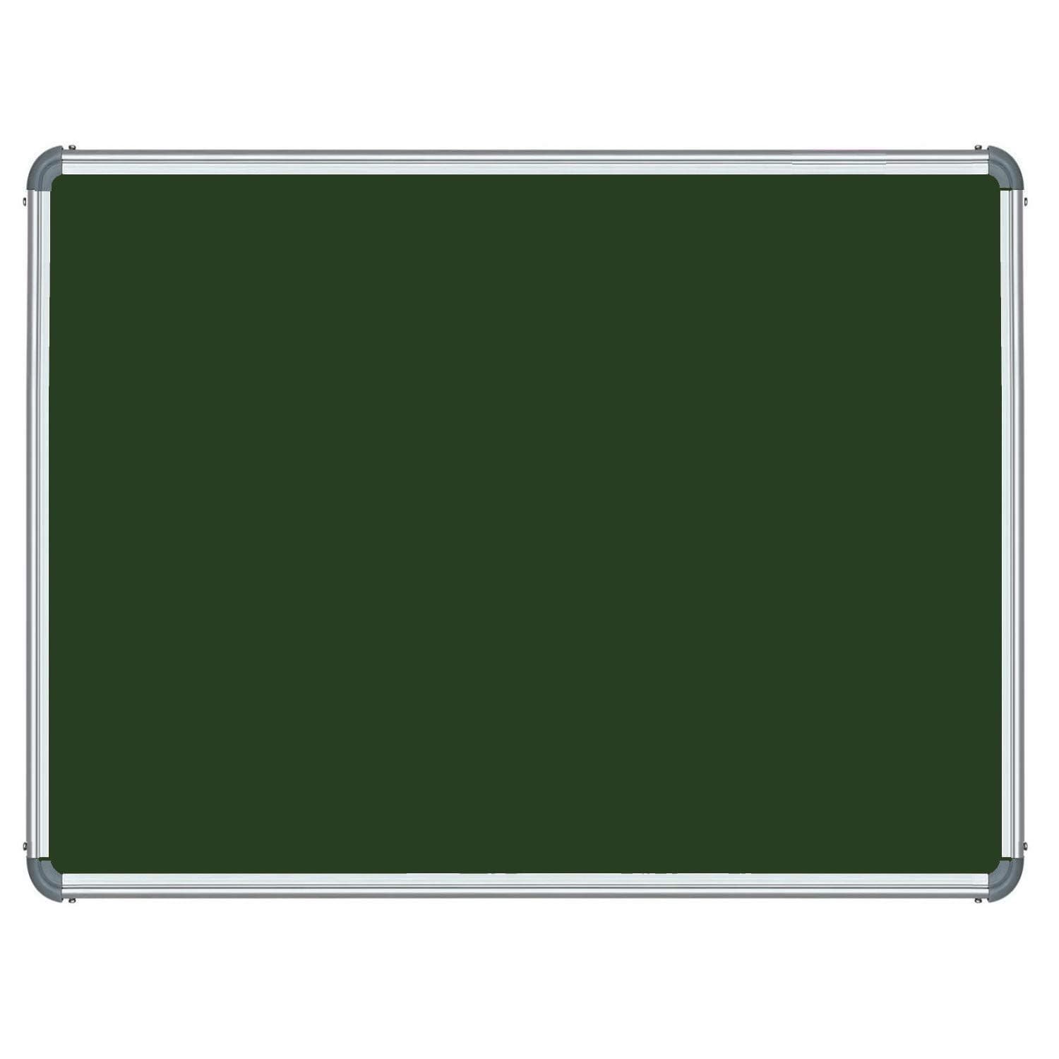 Iconic Pin-up Display Board Mini for Home, Kids, Office & School Lightweight Aluminium Frame (Pack of 1) (Green, 1.5x2 Feet)