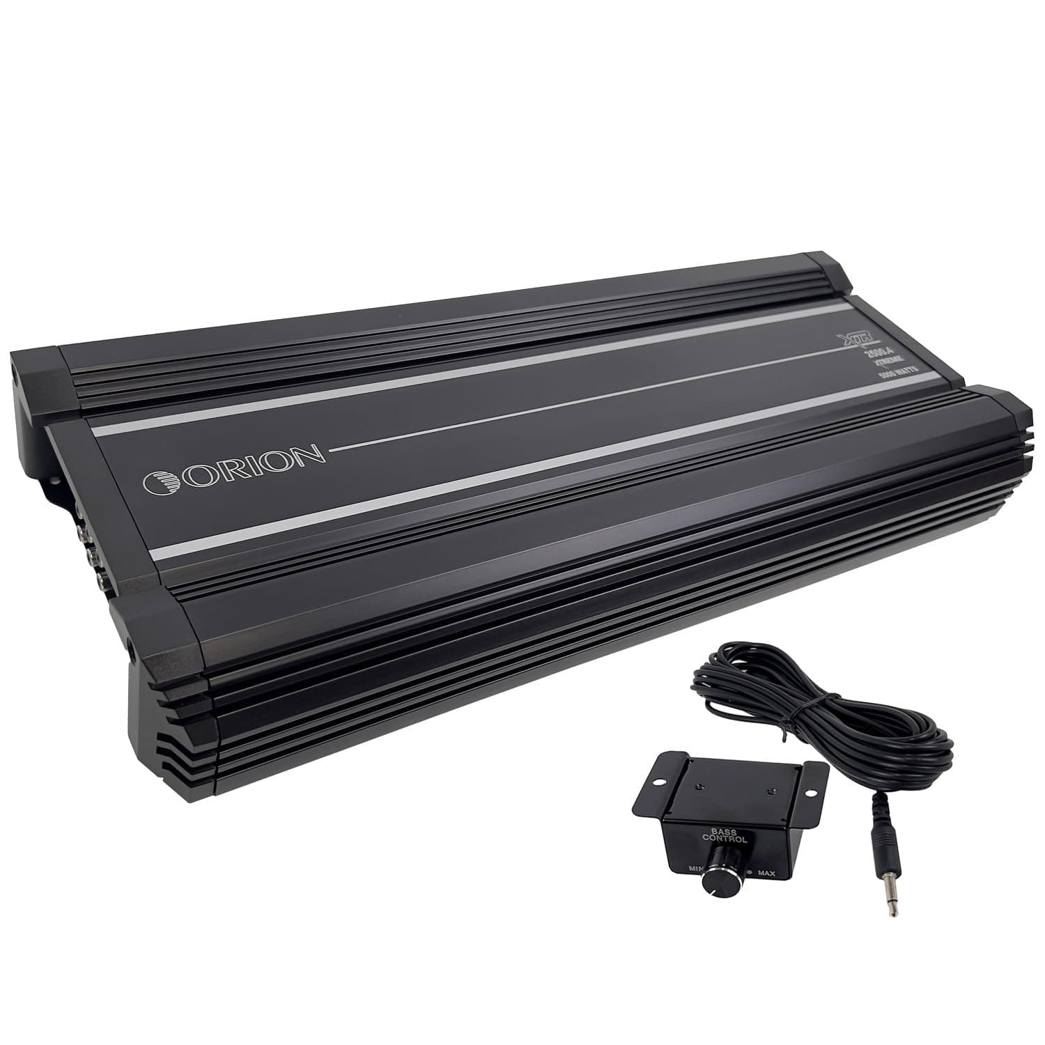 Orion XTR Series XTR2500.4 High Power Class A/B 4-Channel Amplifier - 2500W RMS, 2/4 Ohm Stable, High/Low Pass Crossover, Bass Boost Control, MOSFET Power Supply, Bass Knob Included, Made in Korea