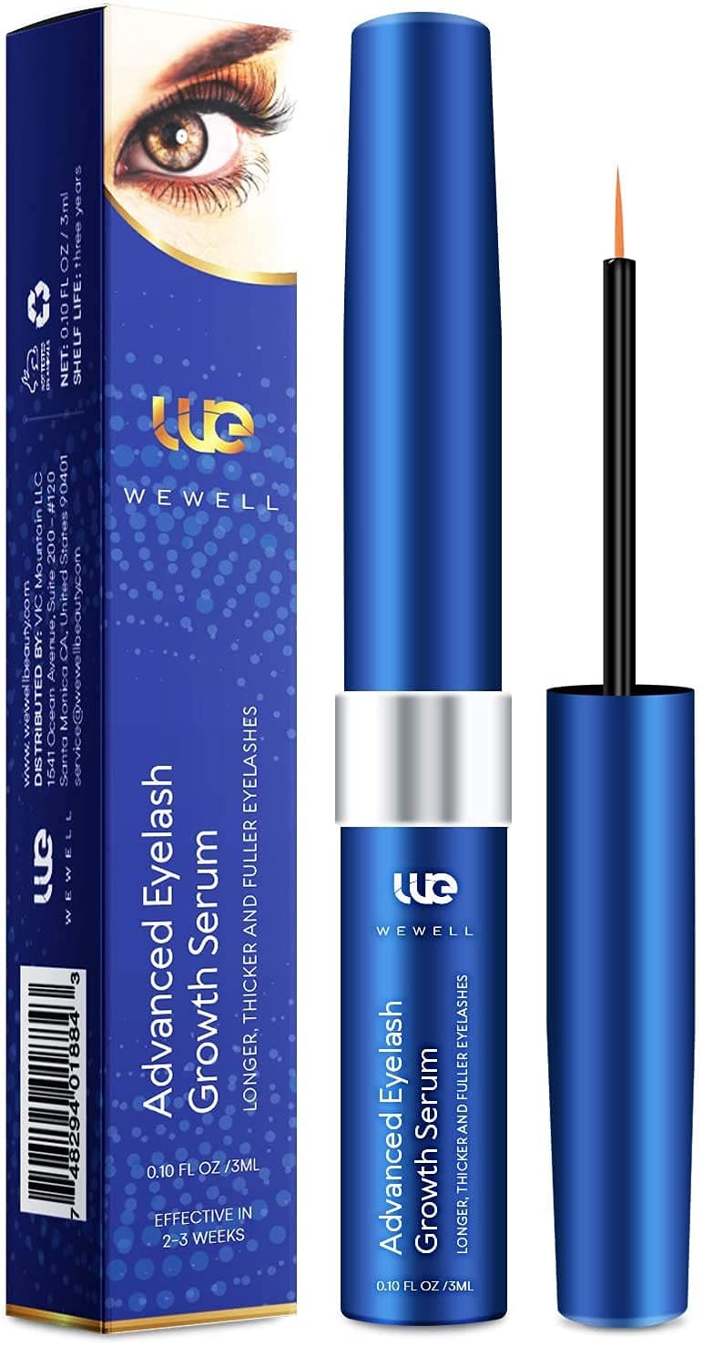 Eyelash Growth Serum, Thicker Lashes, 3 ML (Peacock Blue)