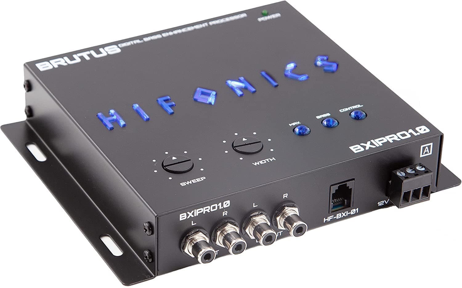 NEW HIFONICS BXIPRO1.0 Digital Bass Enhacement Processor w/Dash Mount BXIPRO10