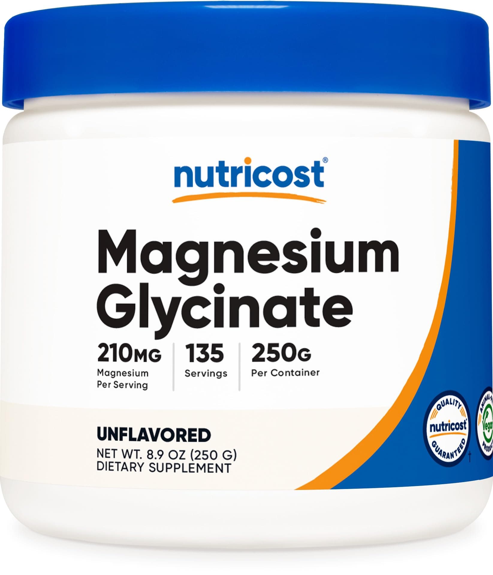 Magnesium Glycinate Powder (250 Grams) (Unflavored)