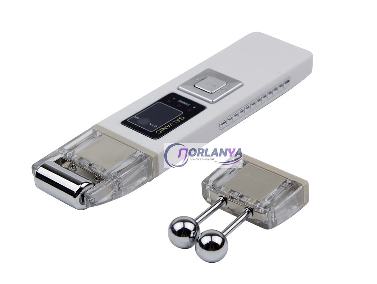 NORLANYA Microcurrent Galvanic Face Lift Ion Skin Spa Device KD-9000 Beauty Device - White