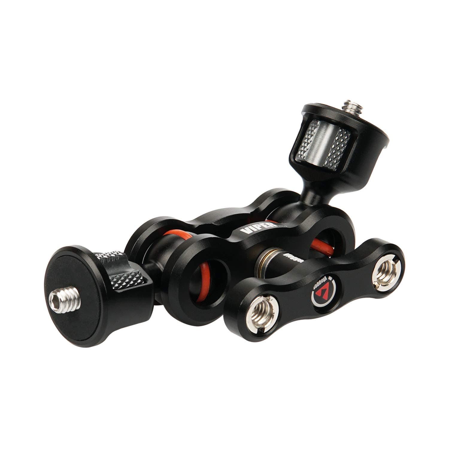 ANDYCINEVlogger Viper Articulating Magic Arm with Double 1/4" Screw Mount for Field Monitor & LED Video Light