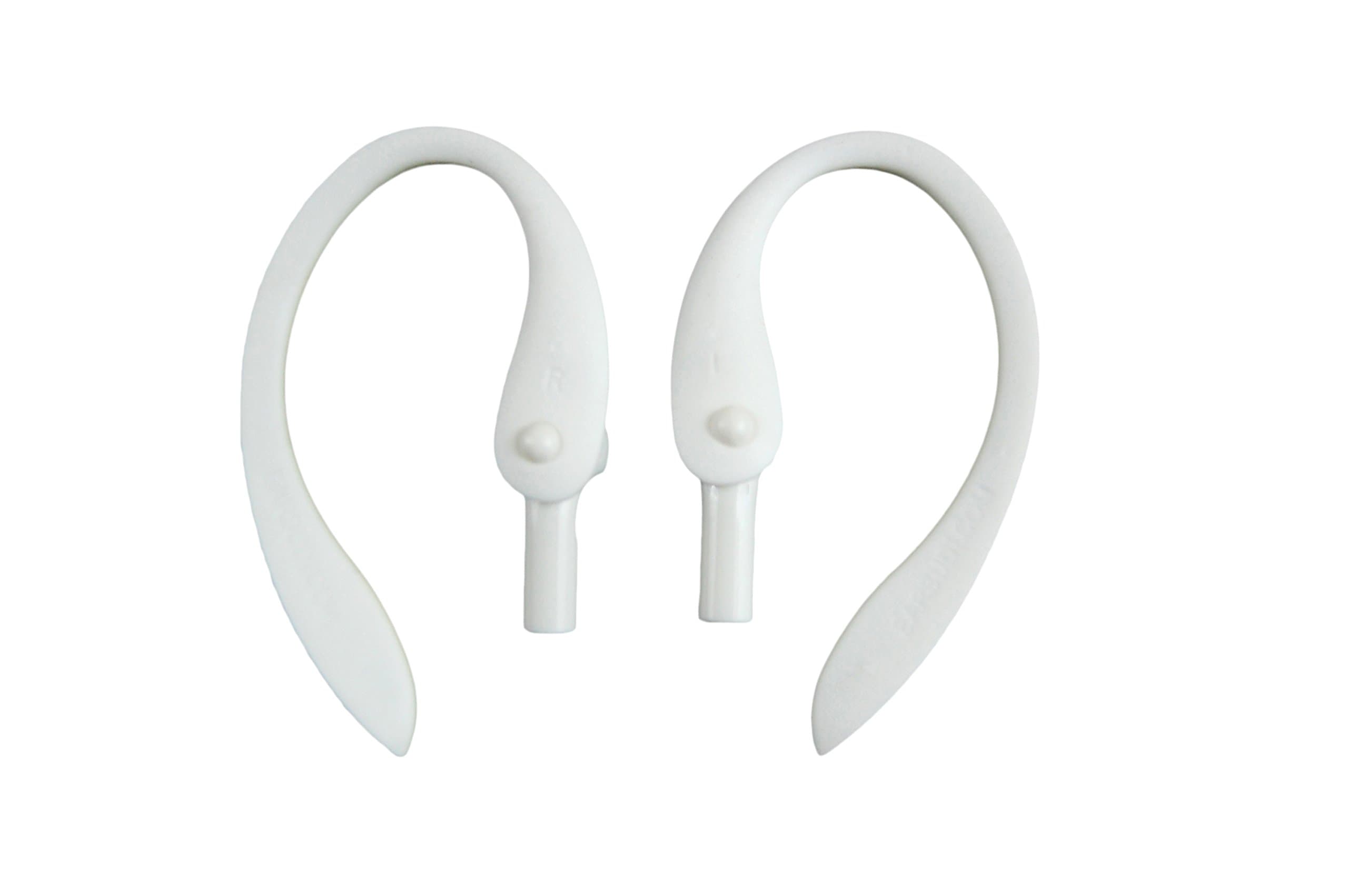 NEW-EARBUDi FLEX - Clips on and off Your Apple iPhone 5 and iPhone 6 EarPods and Bends for Amazing Flexible Hold on your Ear (White)