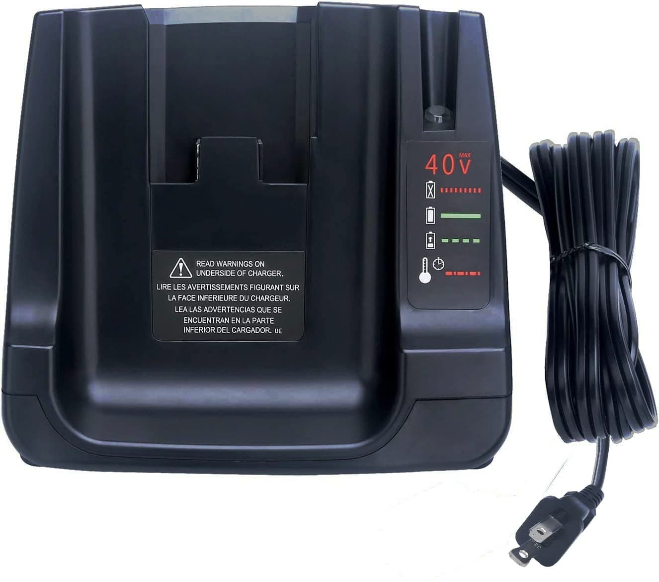 36v 40V MAX Battery Fast Charger LCS40 LCS36 Replace Black and Decker 36V 40V Lithium Battery Charger to Charge LBXR36 LST540 LBX2040 LCS1240 LBX1540 (no Battery)