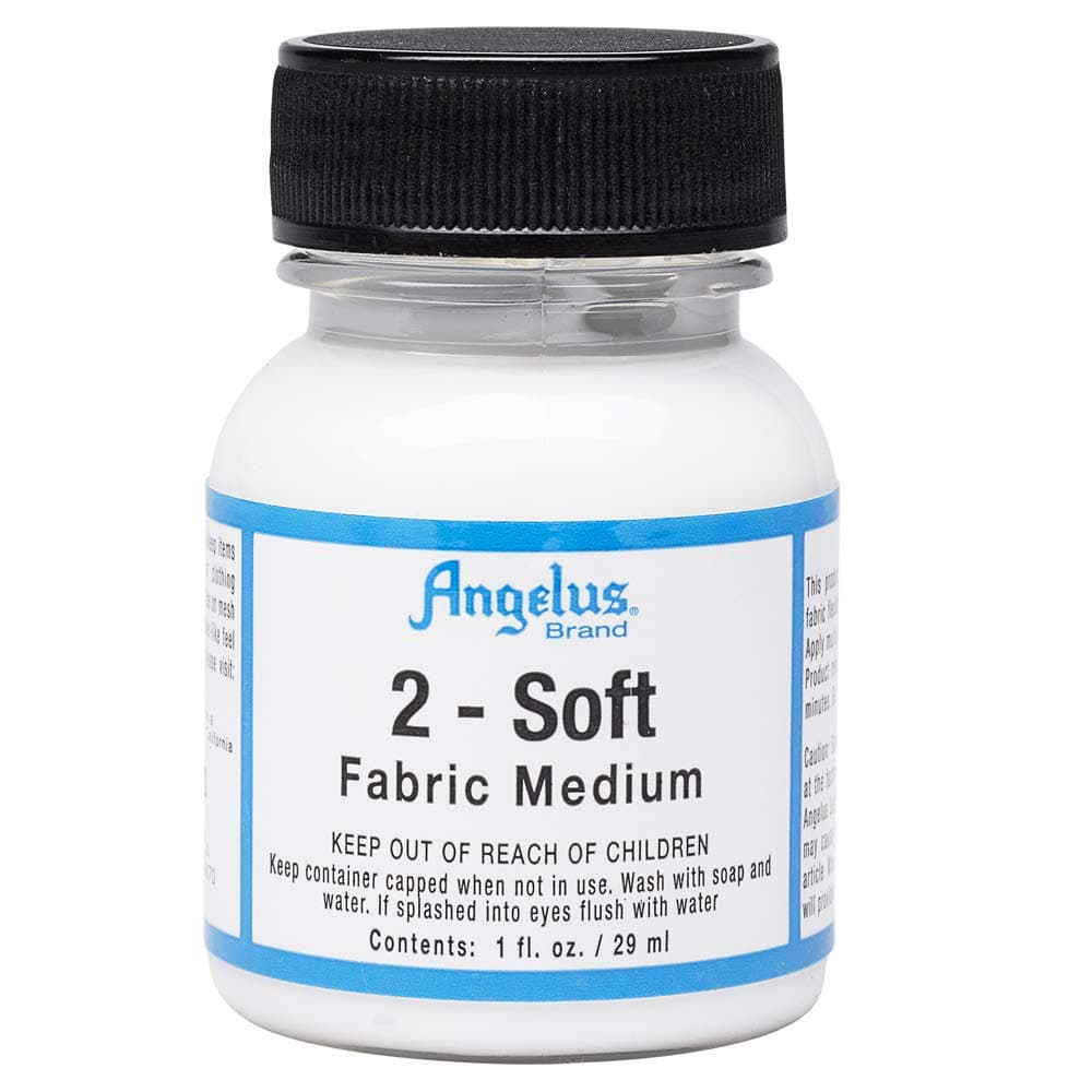 Angelus 2-Soft-1 oz Fabric Medium, Clear