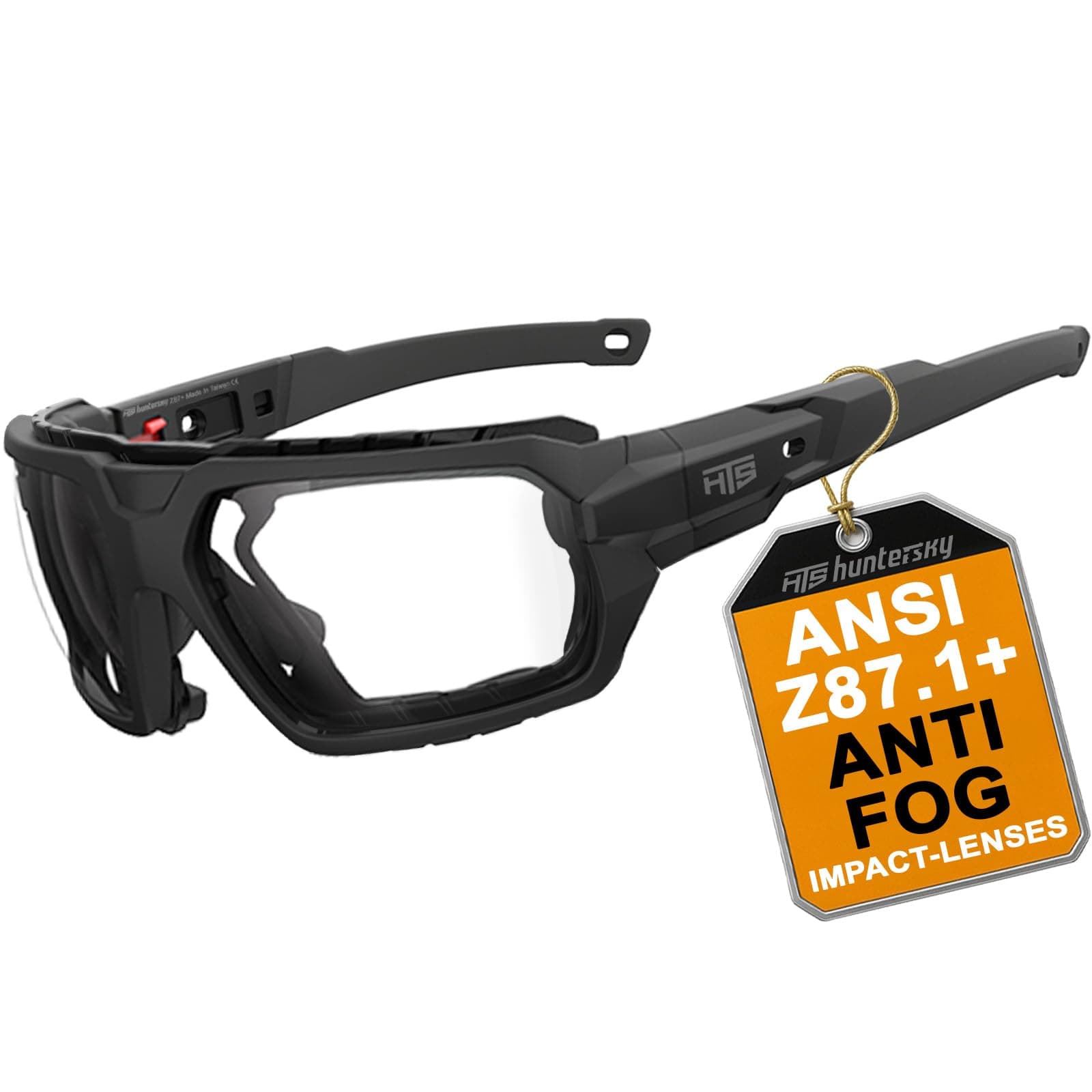 HTS HUNTERSKY プロテクティブパワースポーツオートバイ曇り止めライディングゴーグルアイウェアパッド入りサングラス防風UTVスパグル。